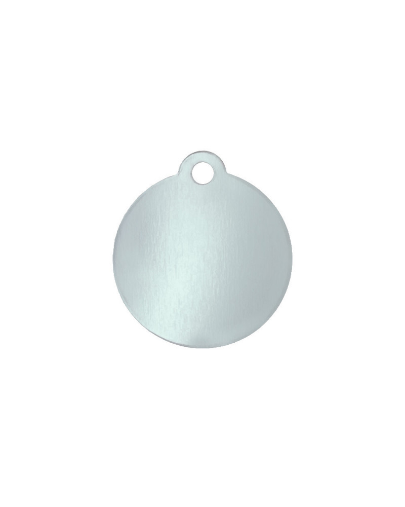 Médaille chat personnalisée acrylique ronde - Taille M